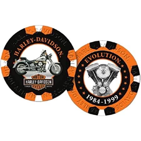 Harley Fichas De Poker Quadro