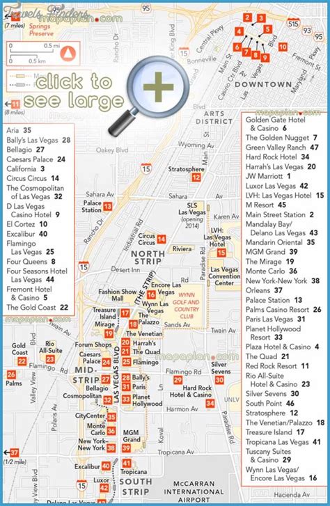 Henderson Casino Mapa