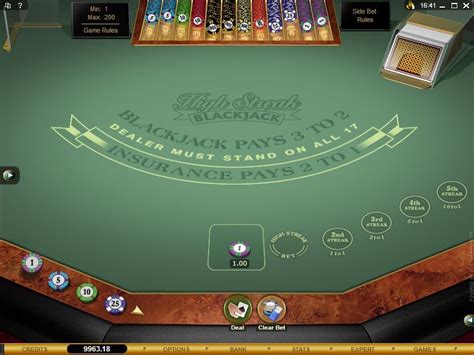 High Streak Blackjack 888 Casino