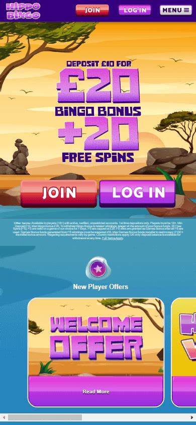 Hippo Bingo Casino Login