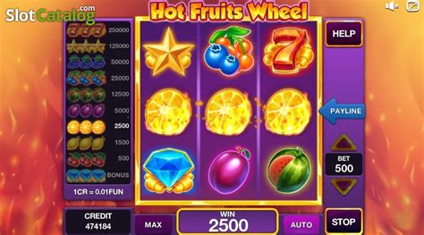 Hot Fruits Wheel 3x3 Pokerstars
