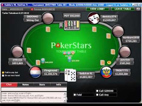Hubble S Nl Holdem Pokerstars Freeroll