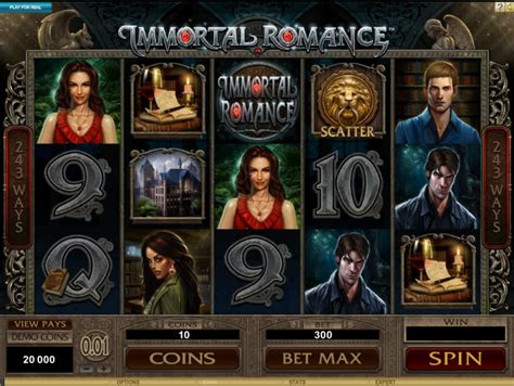 Immortal Romance Video Bingo Slot Gratis