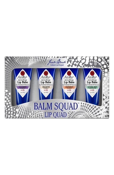 Jack Black Lip Balm Quad