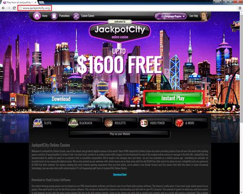Jackpot City O Casino Movel Login