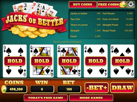 Jacks Or Better Video Poker Leovegas