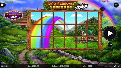 Jogar 1000 Rainbows Superpot Scratch Com Dinheiro Real