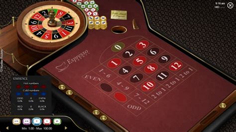 Jogar 12 Number Roulette Espresso Com Dinheiro Real