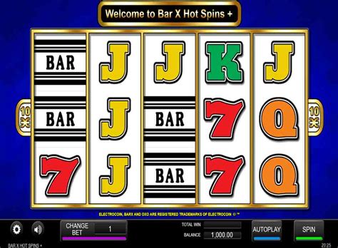 Jogar Bar X Hot Spins Com Dinheiro Real