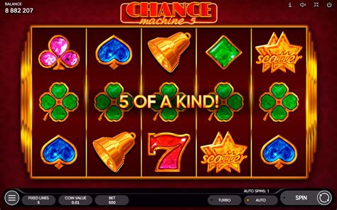 Jogar Chance Machine 5 Com Dinheiro Real
