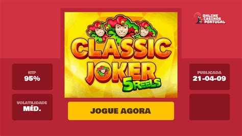 Jogar Classic Joker 5 Reels Com Dinheiro Real