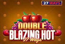 Jogar Double Blazing Hot 27 Ways Com Dinheiro Real
