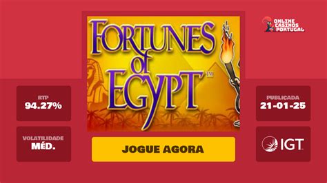 Jogar Fortunes Of Egypt Com Dinheiro Real