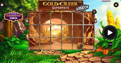 Jogar Gold Creek Superpays Scratch Com Dinheiro Real