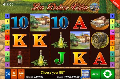 Jogar La Dolce Vita Golden Nights Bonus Com Dinheiro Real