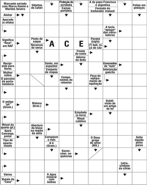 Jogo De Palavras Cruzadas Pista