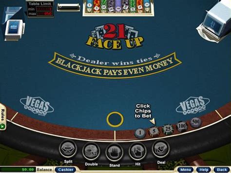 Jogue Blackjack 21 Faceup Online