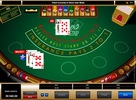 Jogue Vegas Strip Blackjack Online