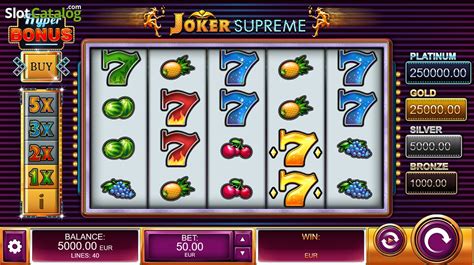 Joker Supreme Slot Gratis