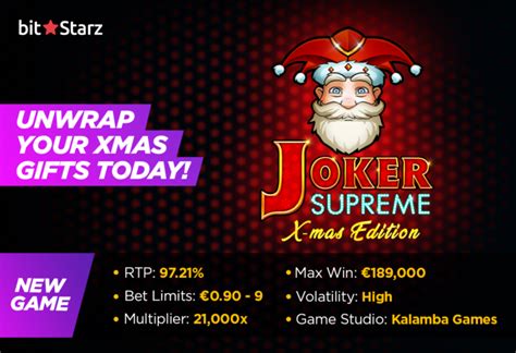 Joker Supreme Xmas Edition Pokerstars