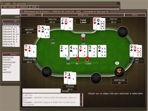 Jouer Au Poker En Ligne Sans Inscricao Ni Telechargement
