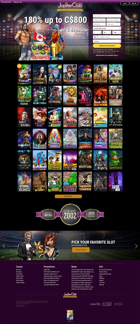 Jupiter Club Casino Download