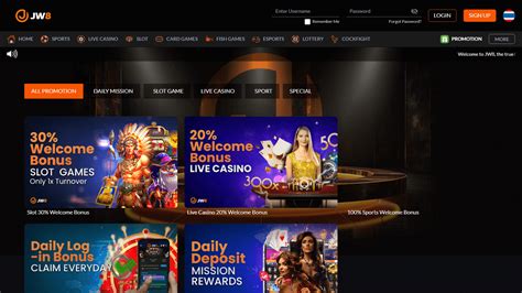 Jw8 Casino Login