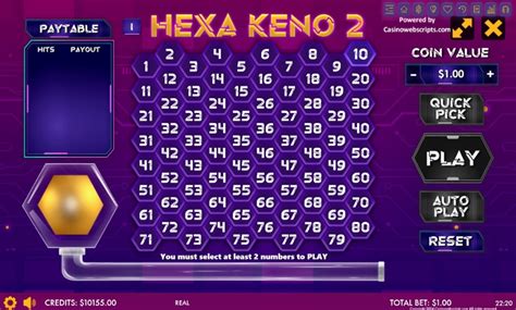 Keno 2 Gameplay Int Slot - Play Online