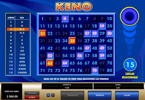 Keno Gratis De Casino Online