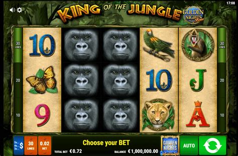 King Of The Jungle Golden Nights Bonus Parimatch