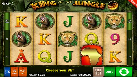 King Of The Jungle Red Hot Firepot Slot Gratis