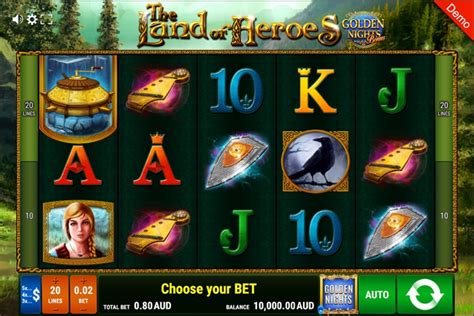 Land Of Heroes Golden Night Bonus Betsson