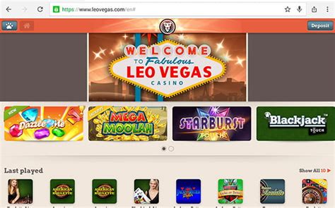 Leovegas Player Could Log And Deposit Into