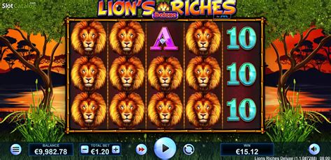 Lion S Riches Deluxe Slot Gratis