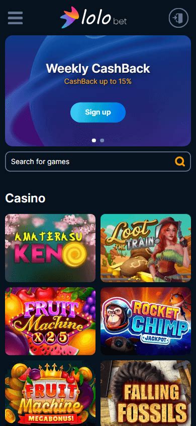 Lolo Bet Casino Mobile