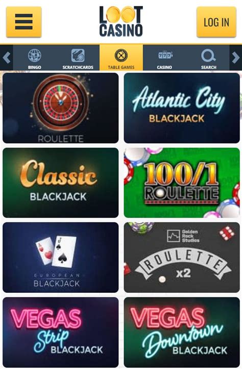 Loot Casino Mobile
