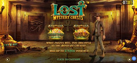 Lost Mystery Chests 888 Casino