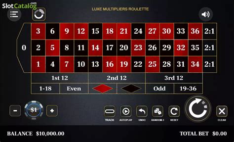 Luxe Roulette Multipliers Betway