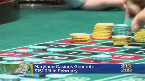Maryland Casino Receitas De Educacao