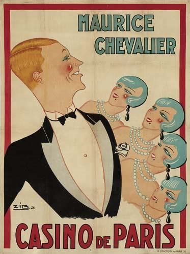 Maurice Chevalier Au Casino De Paris
