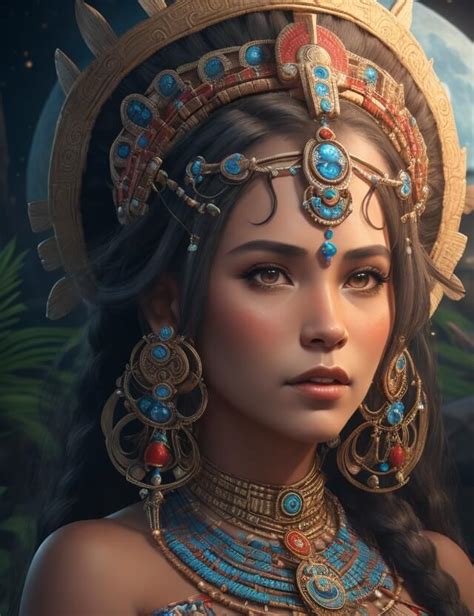 Mayan Goddess Parimatch