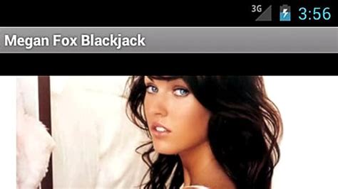 Megan Fox Strip Blackjack