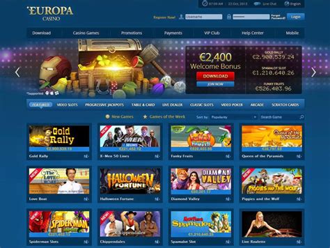 Melhores Europa Casino Online