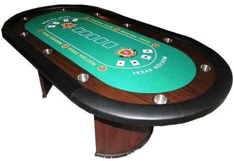 Mesa De Poker Verde Hex