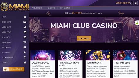 Miami Club Casino Online Reviews