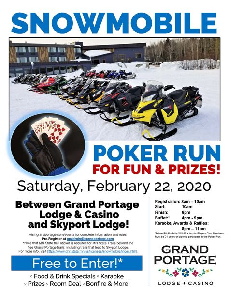Michigan Snowmobile Poker Run