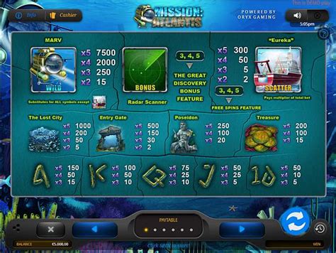 Mission Atlantis Bet365