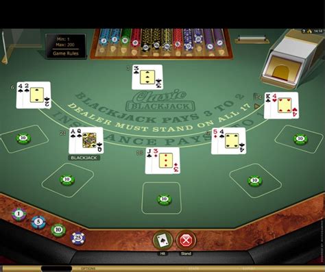 Multi Hand Blackjack Bodog