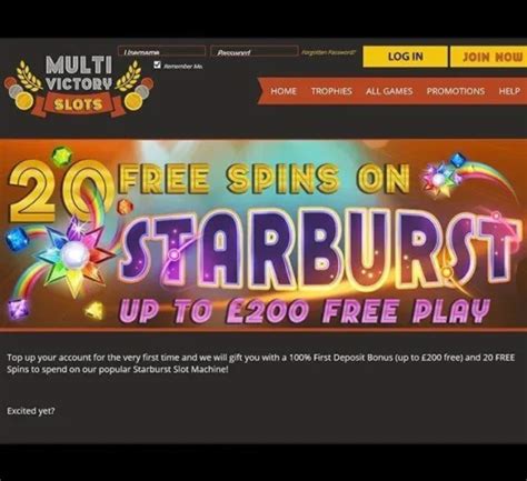 Multi Victory Slots Casino Bonus