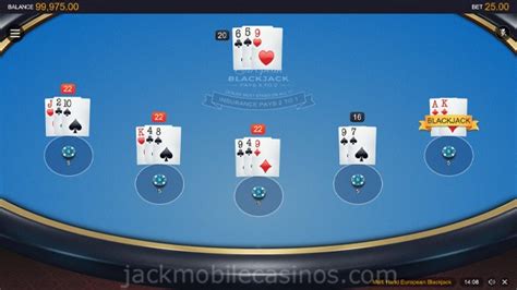 Multihand European Blackjack Bwin